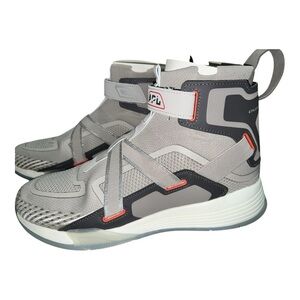 APL Super Future High Top Basketball Shoes Gray Clay Sneaker Men 11.5 / Women 13